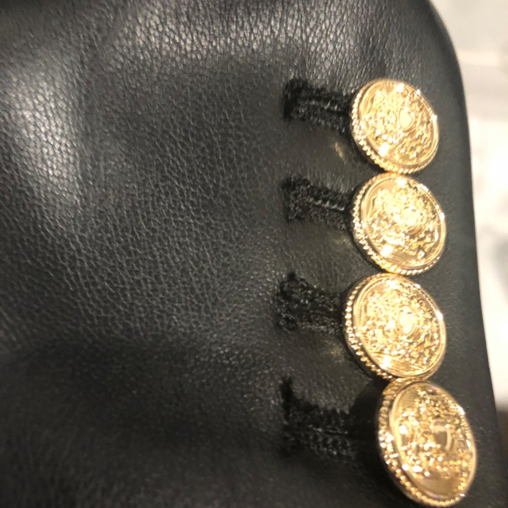 Zara faux leather blazer - Picture 3 of 5